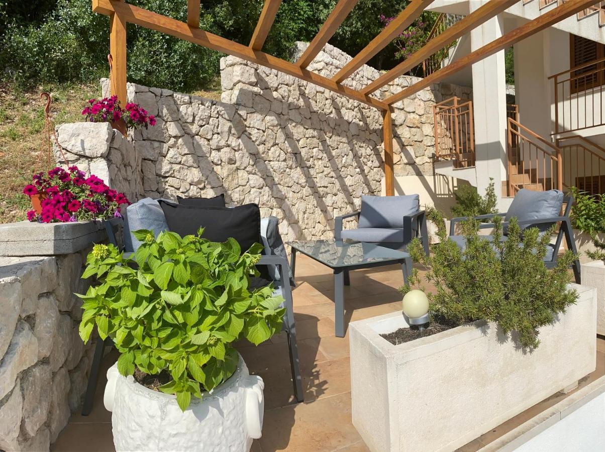 Villa Pergola-Apartment Toni Млини Екстер'єр фото