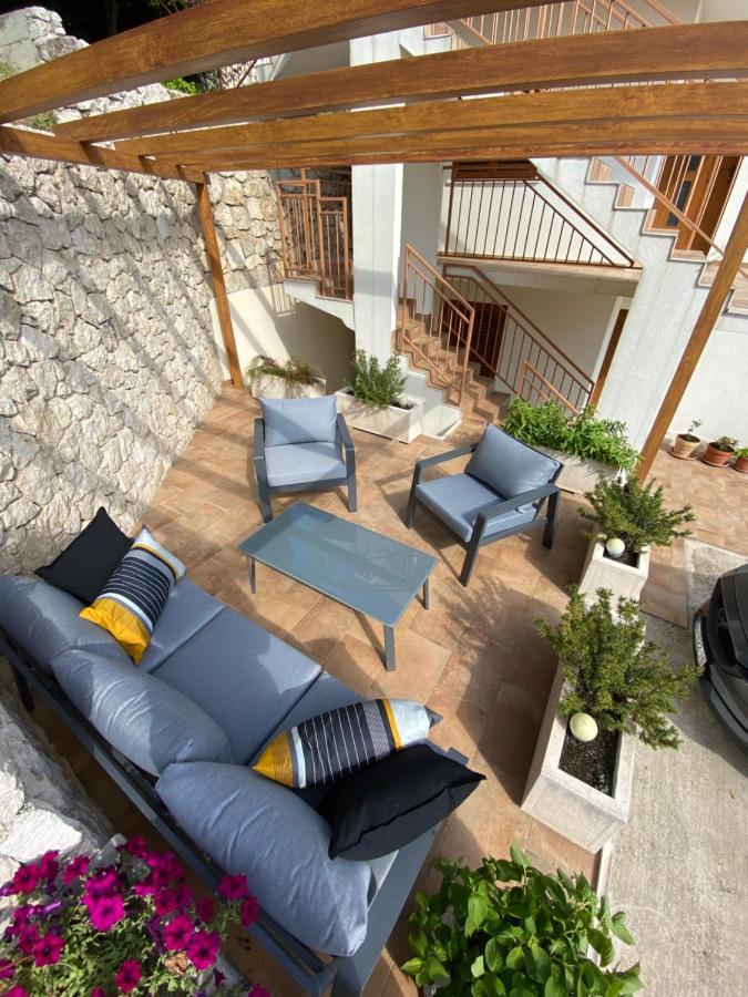 Villa Pergola-Apartment Toni Млини Екстер'єр фото